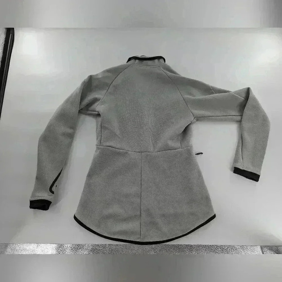 Adidas Terrex Jacket Light Gray Climaheat Ultimate Fleece Womens Size M flawed - Picture 8 of 8